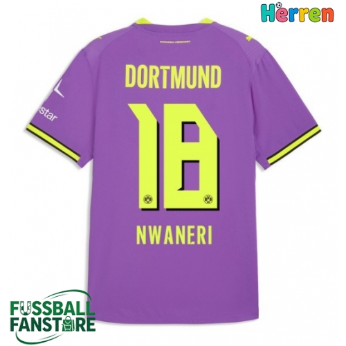 Borussia Dortmund Ethan Nwaneri #18 Replik 3rd trikot 2026-27 Kurzarm
